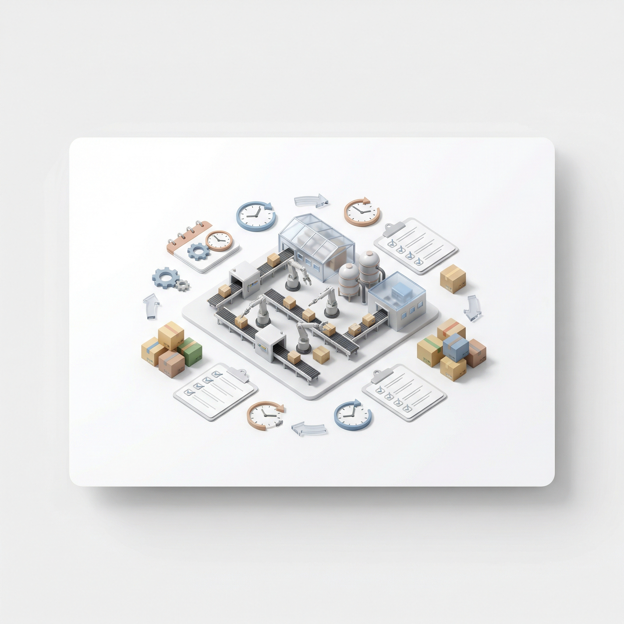 工場ライン作業